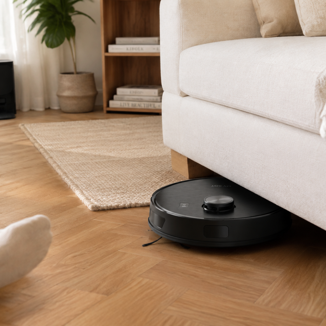 Homeliah A65 Pro — Robot Aspirateur Laveur 6 500 Pa