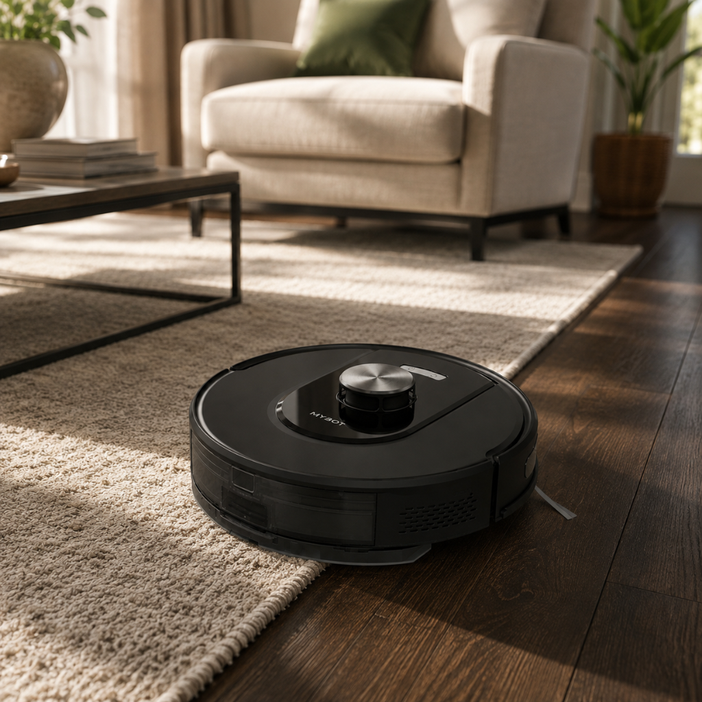 Homeliah A60 — Robot Aspirateur Laveur 6 000 Pa