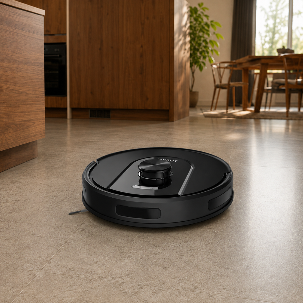 Homeliah A60 Pro — Robot Aspirateur Laveur 6 000 Pa