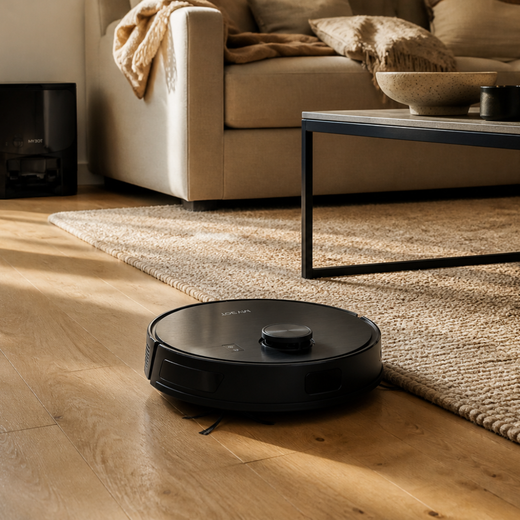Homeliah A65 Pro — Robot Aspirateur Laveur 6 500 Pa