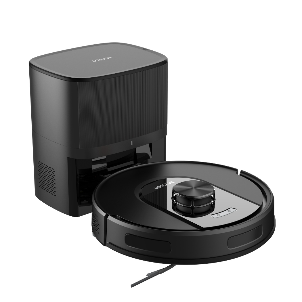 Robot aspirateur laveur Homeliah en action